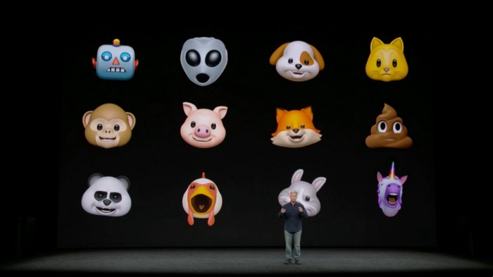 Apple анонсировали emoji, повторяющие мимику человека